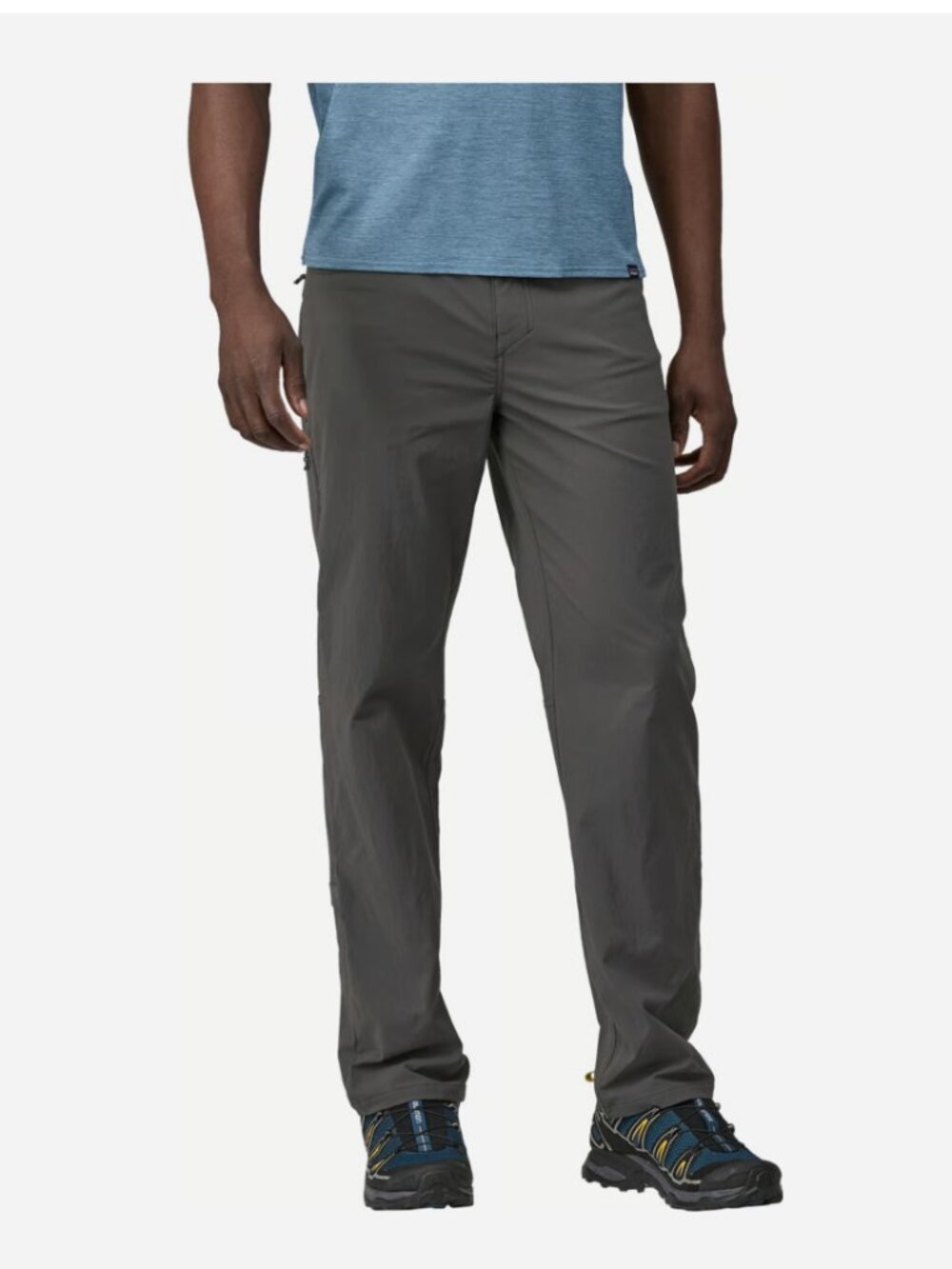 PATAGONIA "Quandary" Stretch Regular Forge Grey Mens Hiking Pants Sz 32